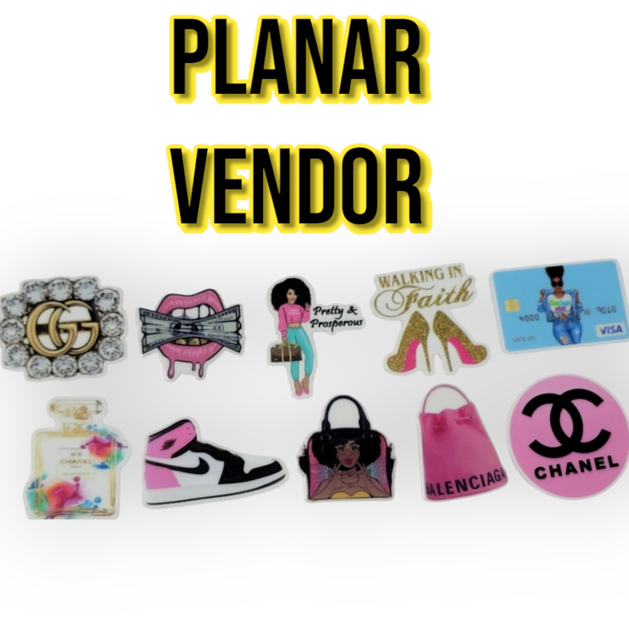 PLANAR FLATBACK CHARMS VENDOR INFORMATION *NOT A PHYSICAL PRODUCT *