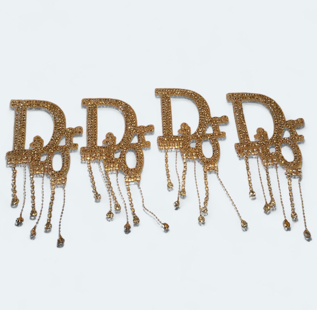 4pc LUXURY DESIGNER INSPIRED PATCHES