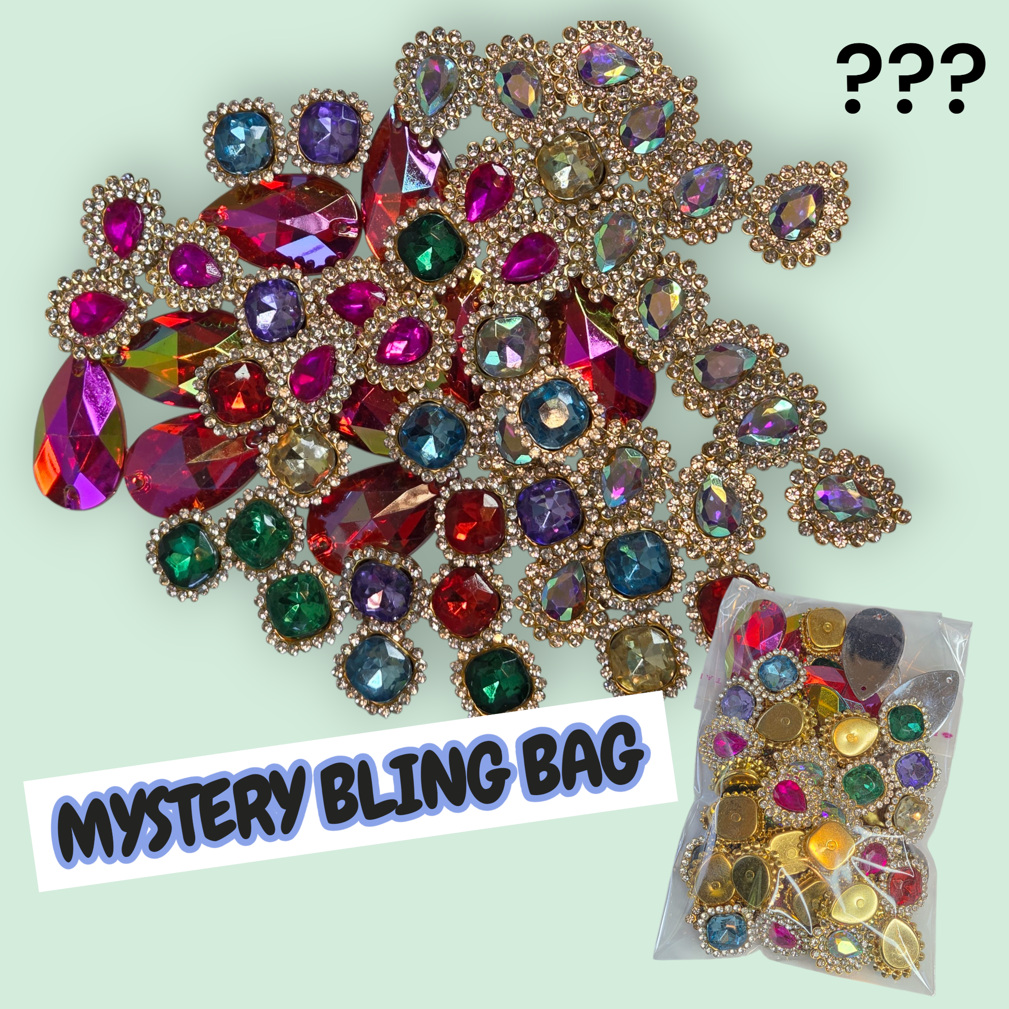 MYSTERY BLING BAG - RANDOM VARIETY MIX 🥶 💎