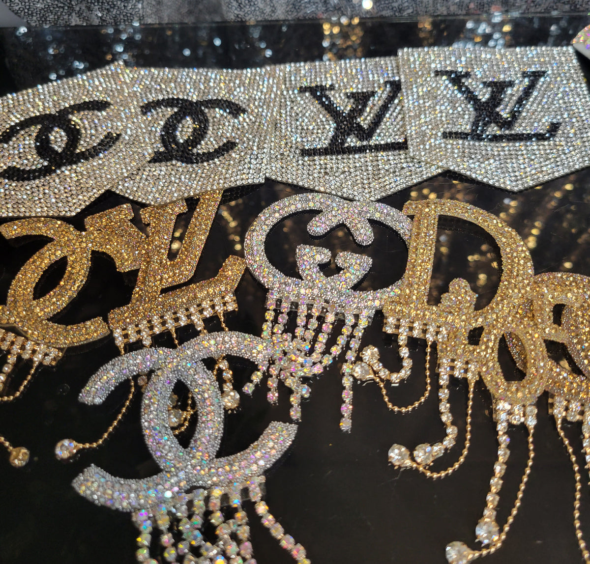 chanel sequin patches