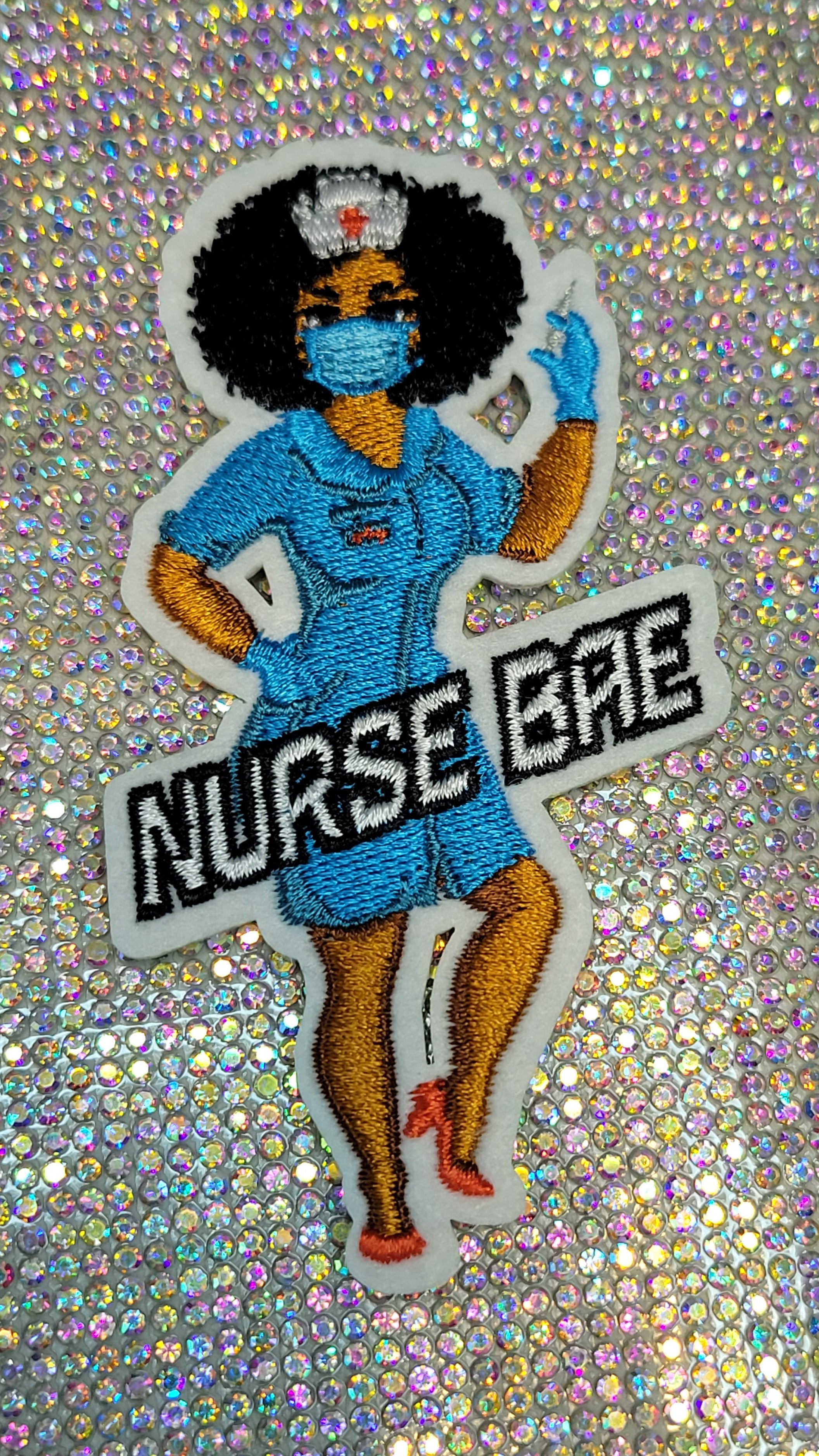 1pc EMBROIDERY NURSE BAE PATCH
