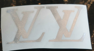 2pc LV DECAL PRE-CUT VINYL